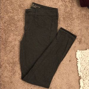 Grey American Eagle Jeggings
